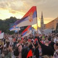 Akcija zborova građana "30 u 1" u Novom Sadu, "Pobunjeni univerzitet" osmi dan ispred Vlade Srbije