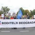 „Prosveta je ustala i nije odustala“: Zborovi građana Beograda blokirali kružni tok kod TC Ušće