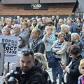 "Borba traje, most ostaje": Održan protest protiv rušenja Starog savskog mosta