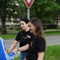 Aktivistkinje grupe SviĆe saslušane u Novom Sadu zbog grafita na zgradi BIA