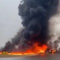 Srušio se avion u Severnoj Karolini, poginulo više osoba: Izgoreo na pisti aerodroma (foto, video)