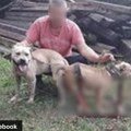 (Foto) ovo je muškarac uhapšen zbog zlostavljanja pasa: Trenirao pitbulove za borbe, izmučene ih slikao za Fejsbuk