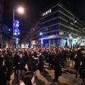 Protest koalicije "Srbija protiv nasilja" završen ispred zgrade RTS-a