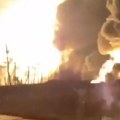 Gori ogromni ruski naftni kompleks kod Sankt Peterburga! Čula se snažna eksplozija, šire se snimci