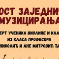 Концерт у подне у среду у Народној библиотеци у Лесковцу