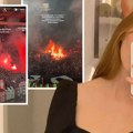 Ruska lepotica uživo gledala večiti derbi i ostala u čudu: "Nije uzalud što na ovu utakmicu..."