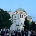 Časni pojas Presvete Bogorodice danas će svečano biti ispraćen iz Hrama Svetog Save