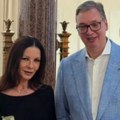 (Video) Predsednik Srbije ugostio poznatu glumicu Srbija i Beograd postaju sve prepoznatljiviji na mapi svetske filmske…