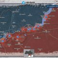 Ukrajinske snage haotično tuku iz topovske artiljerije: Ukrajinski pešadinci drže jako uporište (mapa)