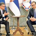 Vučić: Sa Lajčakom o nepodnošljivim uslovima za Srbe na KiM