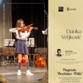 Danka Veljković, mlada violinistkinja iz Niša, dobitnica specijalnog priznanja „Svetislav Milić – mladima od srca““