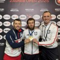 Dve medalje rvačima Srbije: Tibilov osvojio zlato u Zagrebu, Tuskaev bronzu