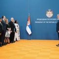 Vučić primio akreditive osam nerezidentnih ambasadora u Beogradu