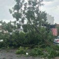 (Foto) snažno nevreme pogodilo Čačak: Olujni vetar napravio haos, drveće padalo na ulice, saobraćaj blokiran