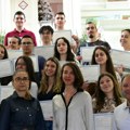 Uručene diplome o završenom školovanju na francuskom jeziku učenicima bilingvalnog odeljenja