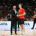 Topić dobio prestižnu nagradu: ABA liga uručila vredan trofej mladom košarkašu Crvene zvezde