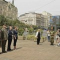 Položeni venci na Spomenik rodoljubima obešenim na Terazijama 1941. godine