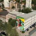 Mural na „Tehničkoj školi“ u okviru projekta A1 Srbija „Svet kakav želiš“