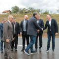 Predsednik Vučić na otvaranju obilaznice oko Gornjeg Milanovca „Takovski kraj izgleda kao da ste u Austriji ili…