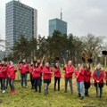 MOL Serbia posadila više desetina stabala u beogradskom parku „Ušće”