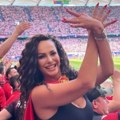 Sprema se haos u Leskovcu! Ona dolazi sa zastavom zločinačke OVK na meč sa Srbijom