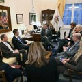 Đurić sa kongresmenom Šnajderom o unapređenju odnosa Srbije i SAD, Kosovu i NIS-u