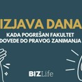 Izjava dana: Kada pogrešan fakultet dovede do pravog zanimanja