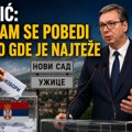 Vučić poručio: "Nadam se pobedi u Užicu i Novom Sadu, izbori za nekoliko dana"