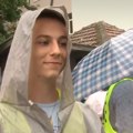 Studentski „Marš na Drinu“: Četiri kolone po kiši i vetru idu ka Loznici VIDEO