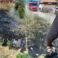 Goreo deo oko pruge u Prokuplju