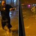 Snimak iz Hrvatske šokirao sve: Opšti potop, ljudi se jedva probijaju ulicom