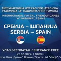 Prijateljski meč futsal reprezentacija u Vranju