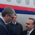 Vučić započeo jednodnevnu posetu Ankari, sastaće se sa Erdoganom (video)