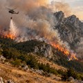 Suva planina i dalje gori: Požar se širi u tri pravca, angažovana tri helikoptera