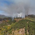 I dalje gori u ataru sela Osmakovo na Staroj planini, gašenje otežava jak vetar