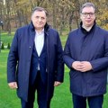 Vučić razgovarao sa Dodikom o svim važnim pitanjima za Srbiju i Republiku Srpsku