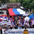 Veliki skupovi građana - na hiljade ljudi u Čačku, Užicu, Sevojnu, Valjevu