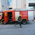 Požar u zgradi Železnice Srbije u Beogradu