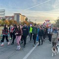Novosadski studenti krenuli peške za Beograd na predizborni skup Studentske liste