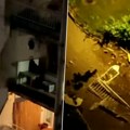 Užas Na Novom Beogradu: Pogledajte stravične scene posle pada balkona sa 11. sprata solitera! Video