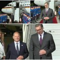 Šolc sleteo u Beograd Vučić ga dočekao na aerodromu i najavio sutra je veliki dan za budućnost Srbije (foto/video)