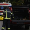 Horor u Požarevcu: Telo nađeno u automobilu na parkingu: Vatrogasci morali da seku vozilo