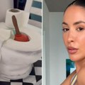 Kupila mu tortu u obliku wc šolje: Tu su i četka i papir, svi u neverici zbog snimka najbogatije srpske influenserke