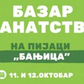 “Bazar zanatstva” u subotu i nedelju na pijaci Banjica