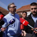 (Foto) Vučić: Potrebno pet ili šest milijardi evra za obnovu lokalnih i regionalnih puteva
