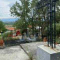 Požar u crkvenom dvorištu