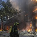 Vojna uprava Kijeva: Rusi gađali Kijev i okolinu, pogođene kuće, izbili požari
