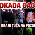 Tuča na bini studentske liste: Promociju studentske liste u Čačku obeležili okršaj učesnika i blokada grada