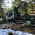 (Foto) Akcija građana i radnika Zelenila: Počelo čišćenje Pionirskog parka