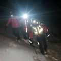 Drama na Durmitoru: Troje planinara ostalo zarobljeno u ogromnom snegu i ledu: Angažovani i spasioci (foto)
